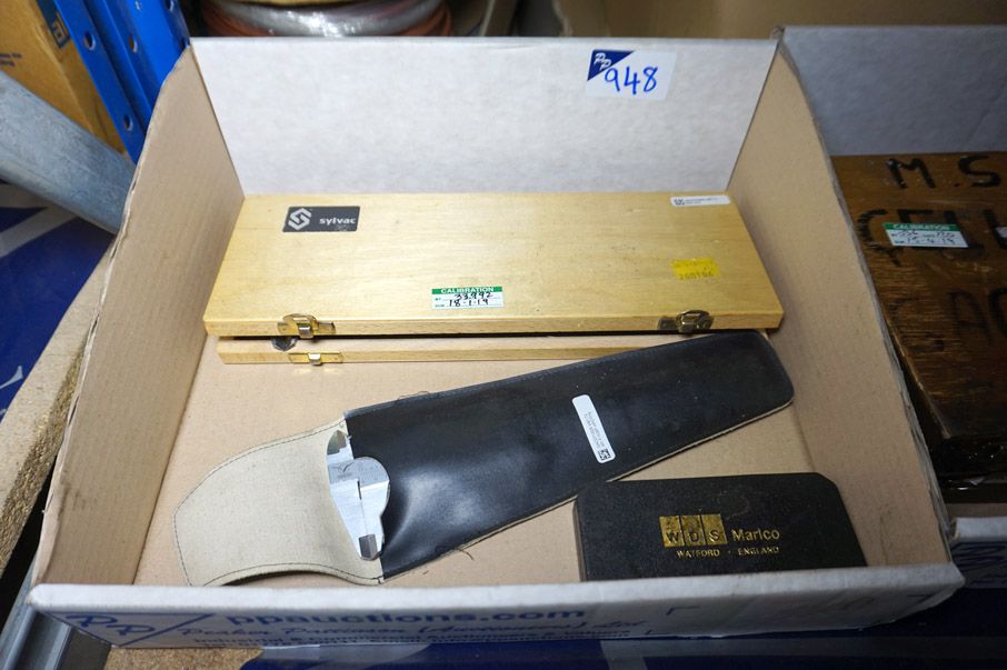 Fowler 200mm vernier, Draper 150mm vernier - Lot L...