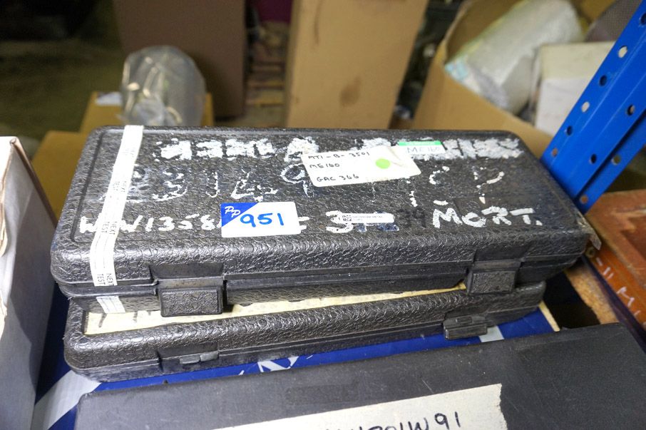 2x Mitutoyo bore clocks in cases - Lot Located at:...