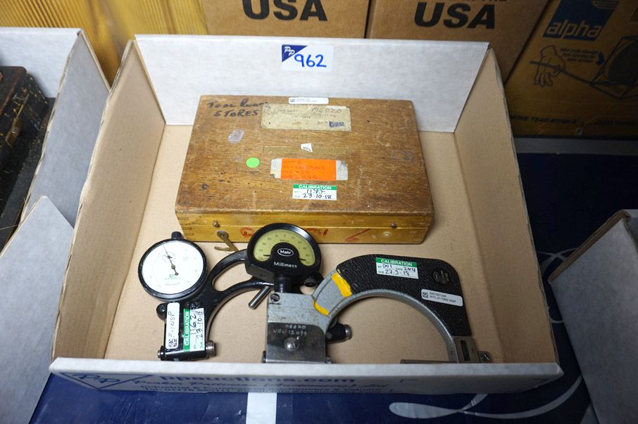 3x dial snap gauges - Lot Located at: PP Saleroom,...