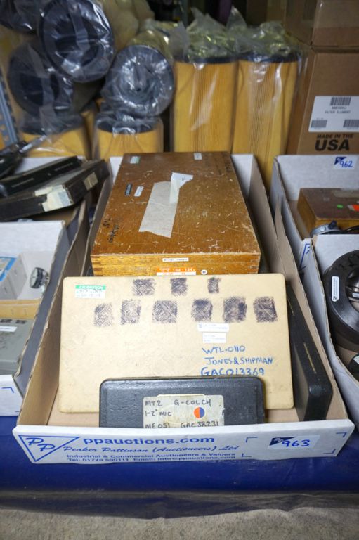 Qty various imperial micrometers - Lot Located at:...