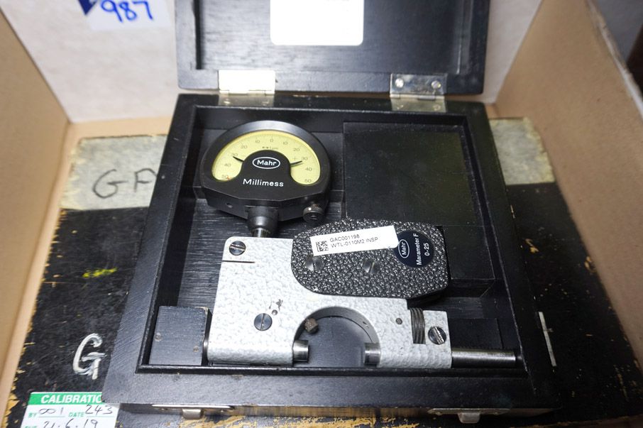 2x Mahr millimess marameters, 0-25, 50-100 - Lot L...