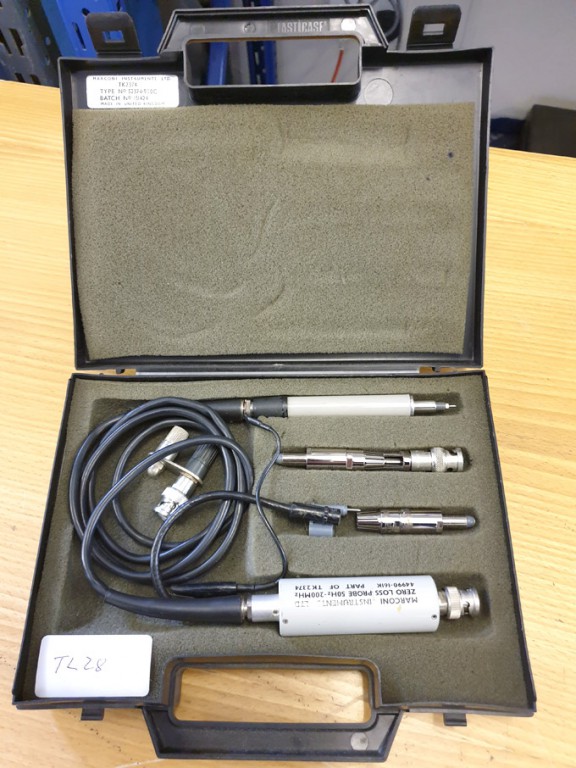 Marconi TK2374 zero loss probe, 50Hz - 200MHz with...