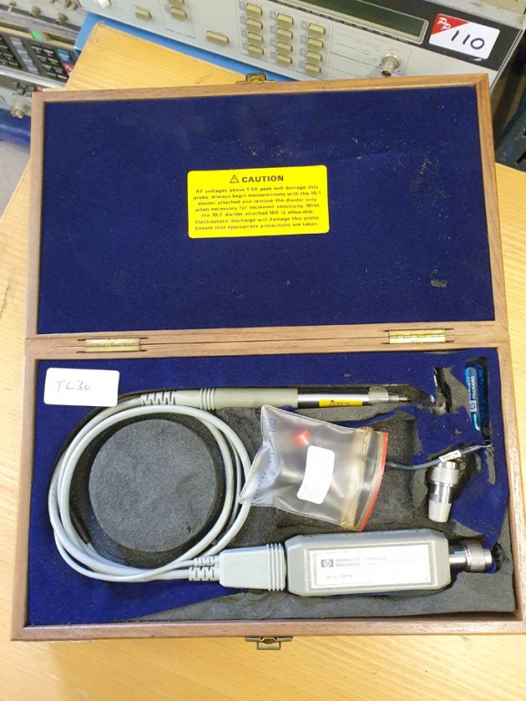 HP 85024A high frequency probe, 300kHz - 3GHz with...