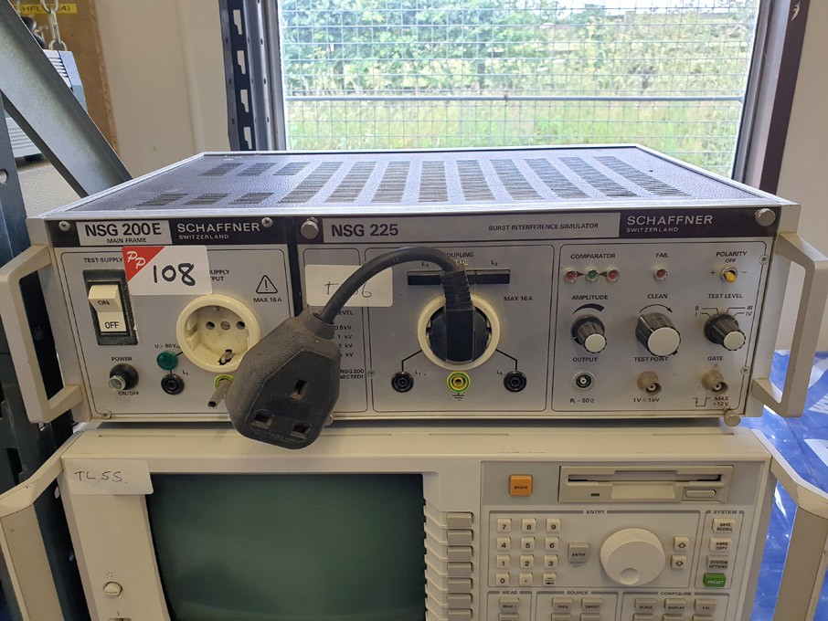 Schaffner NSG 200E & NSG225 burst interference sim...