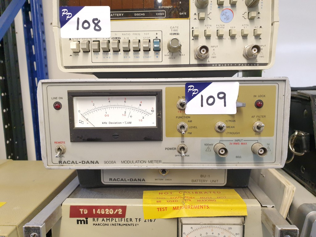 Racal 9008A modulation meter