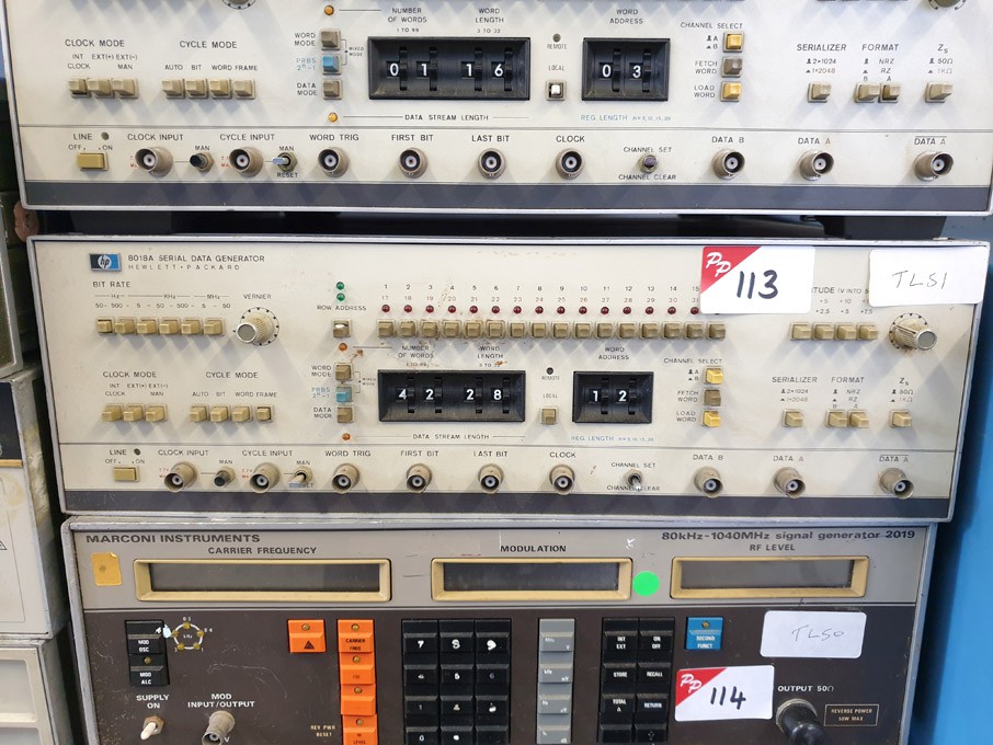 HP8018A serial data generator - lot located at: PP...