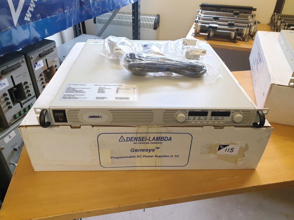 Lambda Gen100-15 power supply, 0-100v / 0-15A (box...
