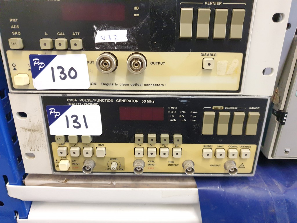 Hewlett Packard 8116A 50MHz pulse / function gener...