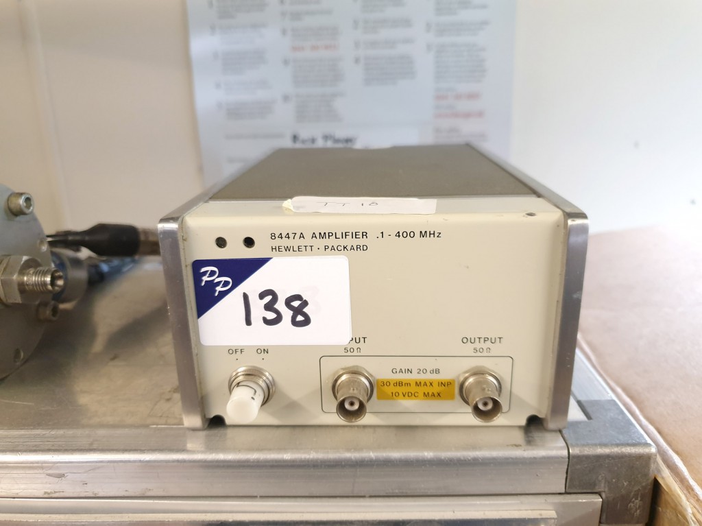 HP 8447A amplifier, 0.1 - 400MHz