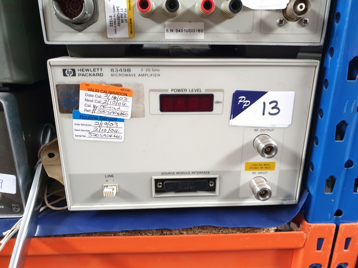 HP 8349B microwave amp, 2-20GHz (B566)