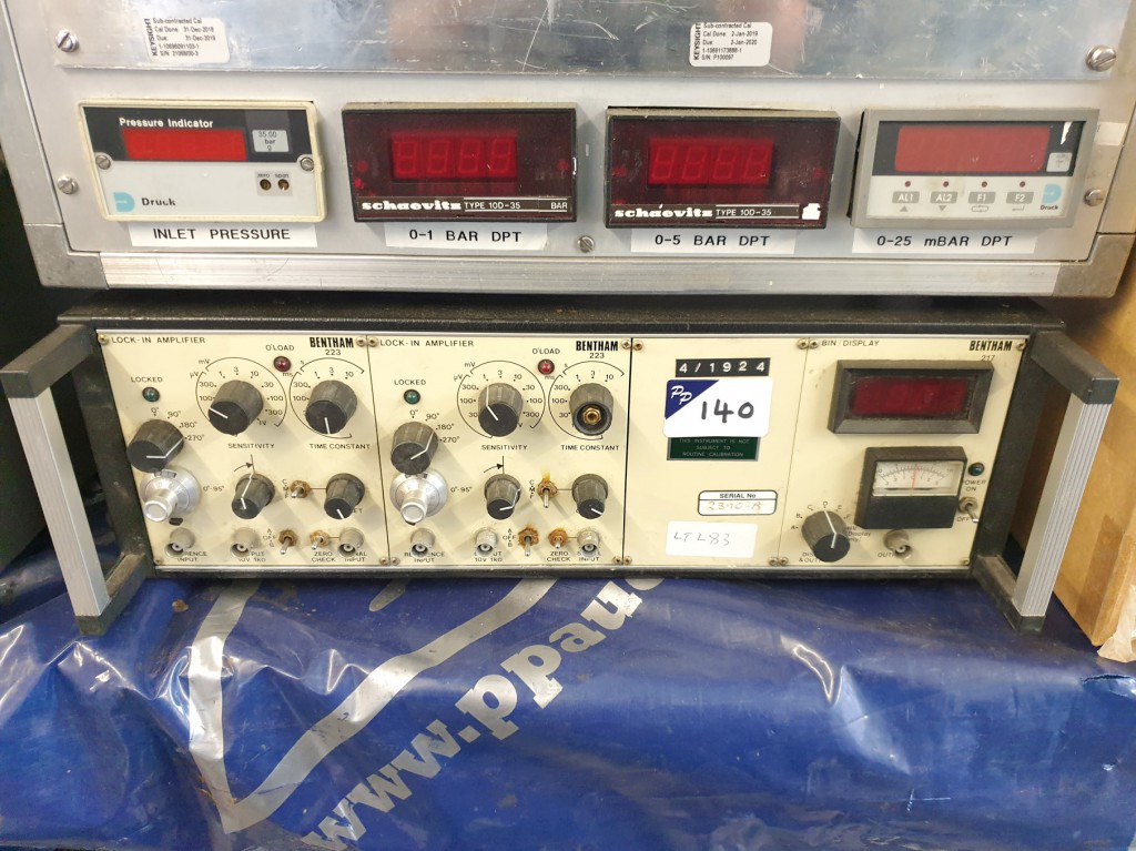 2x Bentham lock-in amplifiers, display unit