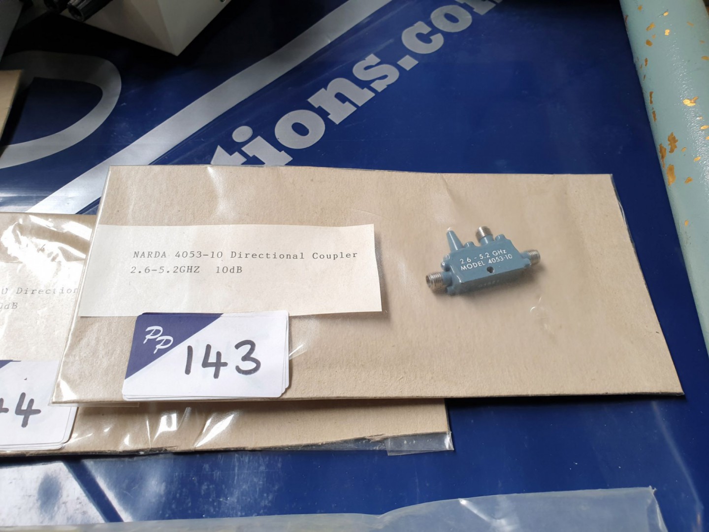 Narda 4053-10 directional coupler, 2.6 - 5.2GHz, 1...