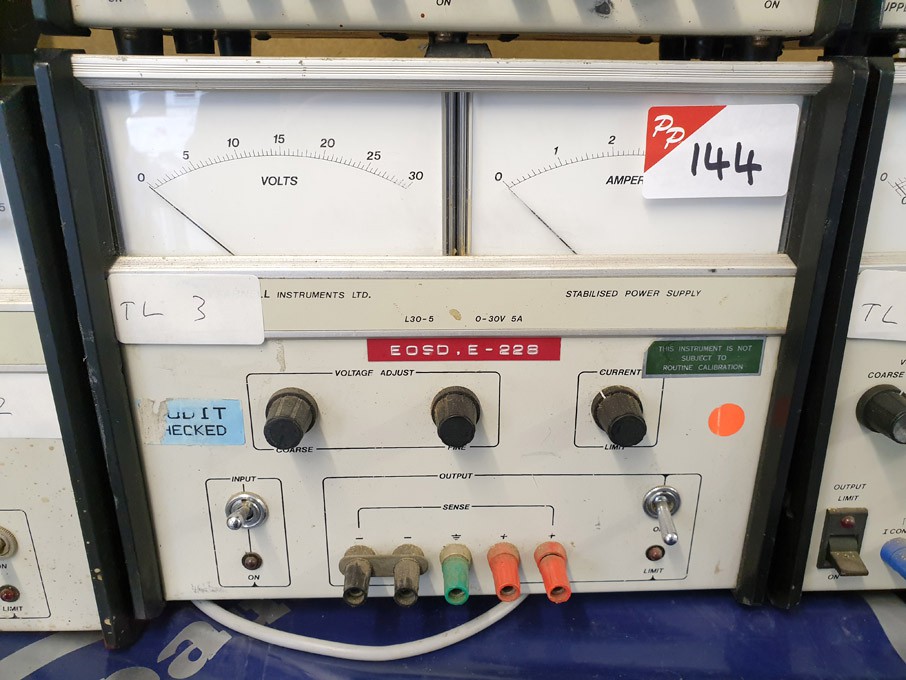 Farnell L30-5 PSU, 0-30v / 0-5A - lot located at:...