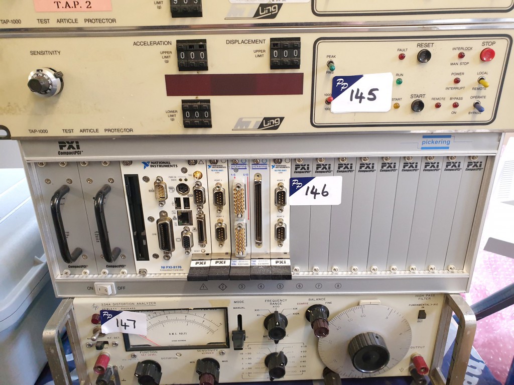 Pickering PXI mainframe with NI PXI 8176 controlle...