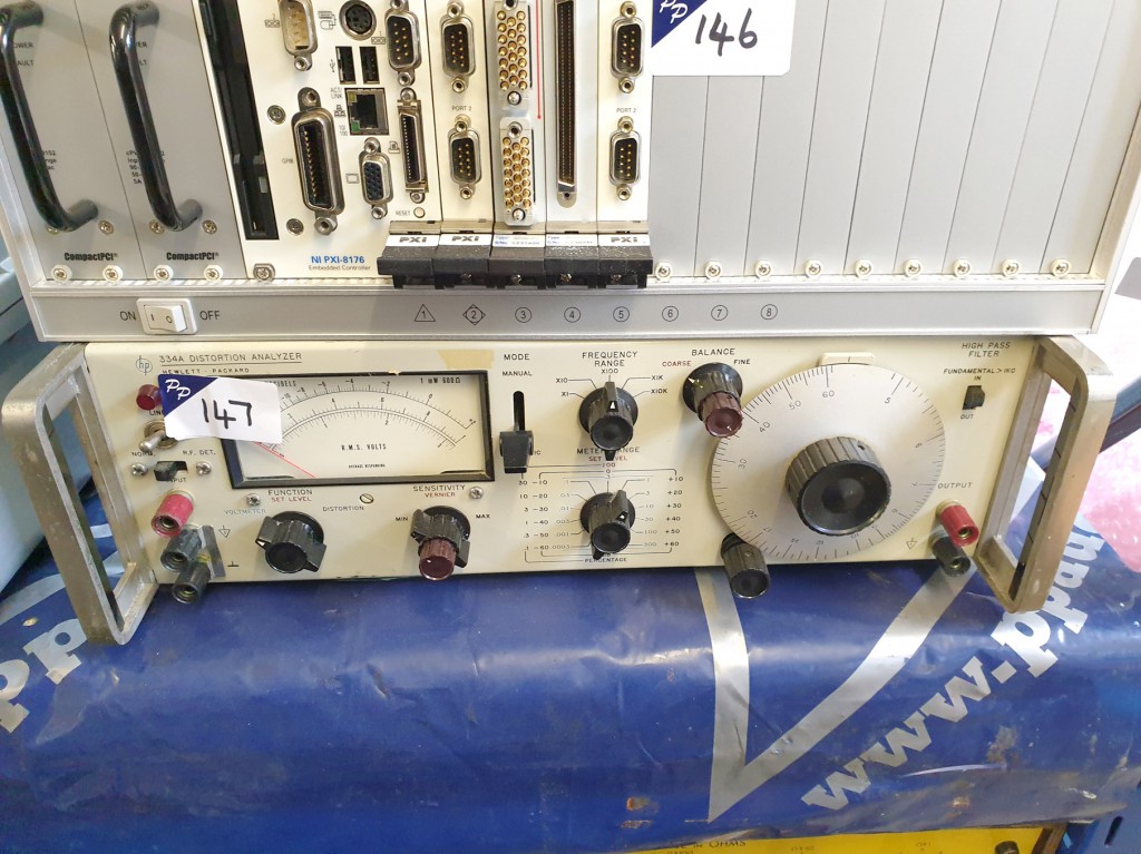 HP 334A distortion analyser