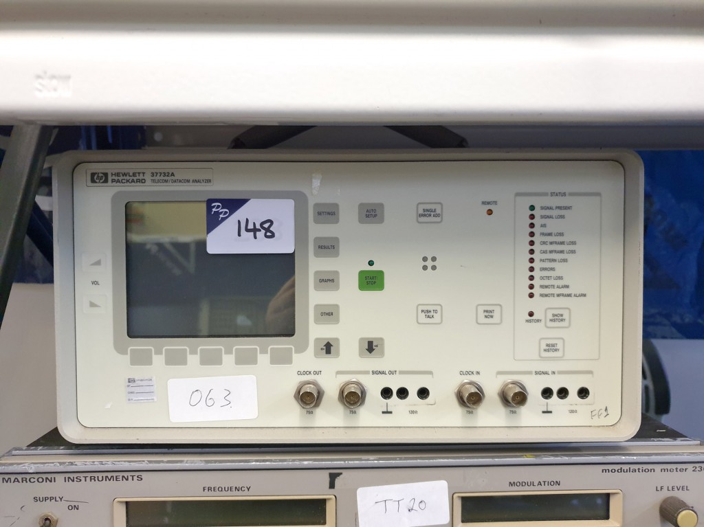 HP 37732A telecom / datacom analyser