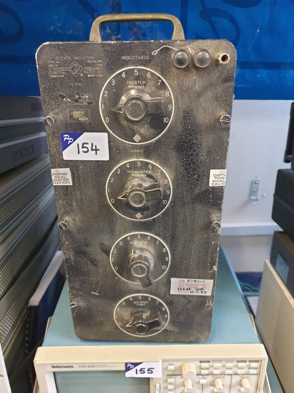 GR 1490B decade inductance box