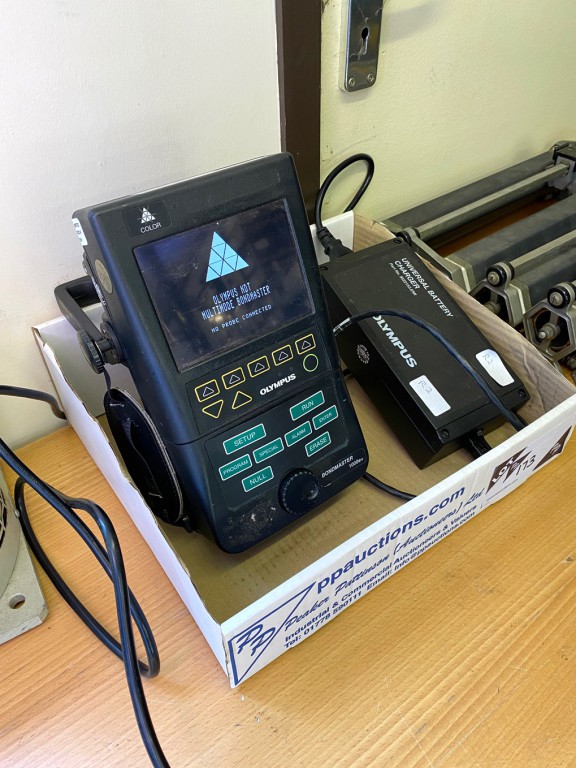 Olympus NDT Bondmaster 1000E+ composite inspection...
