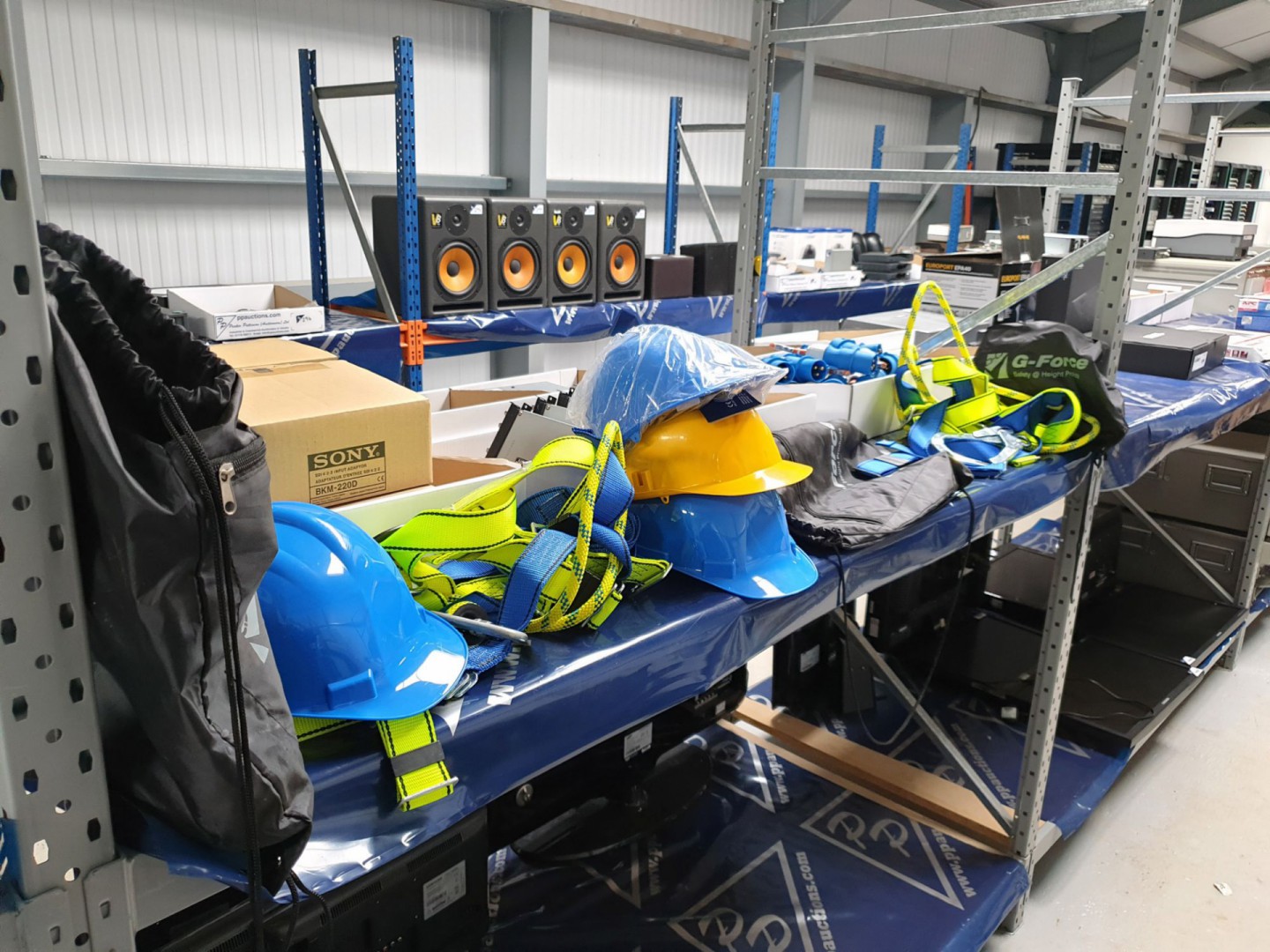 G-Force safety height sets inc: 2x safety harness...