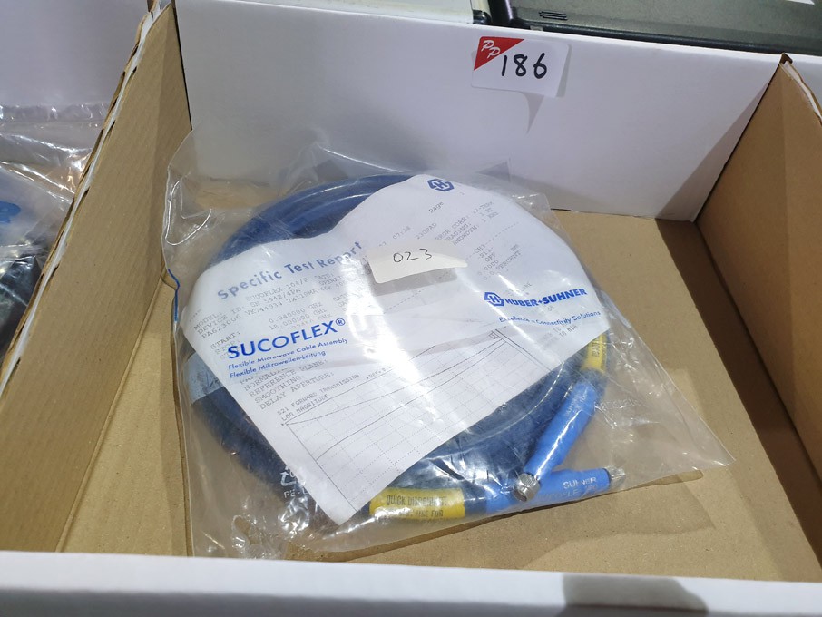 Huber & Suhner Sucoflex 104/P RF cable in bag...