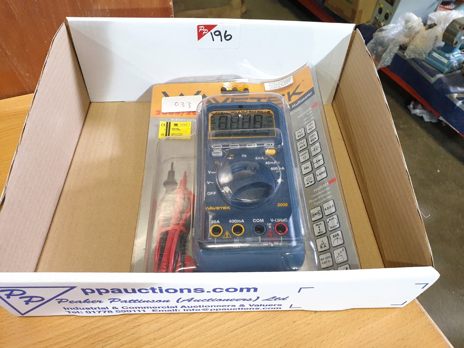 Wavetek 2005 digital multimeter (packaged &am...