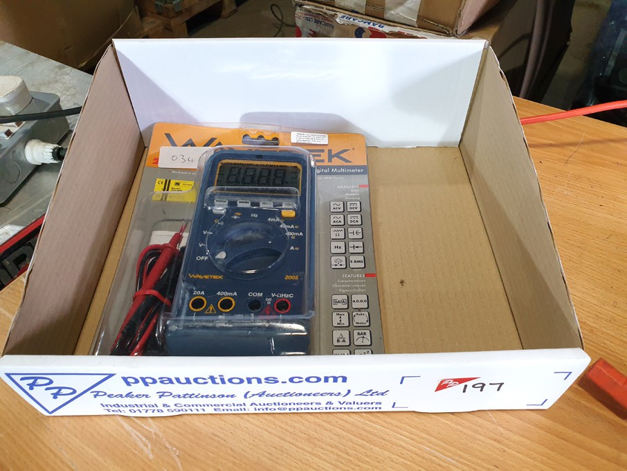 Wavetek 2005 digital multimeter (packaged &am...