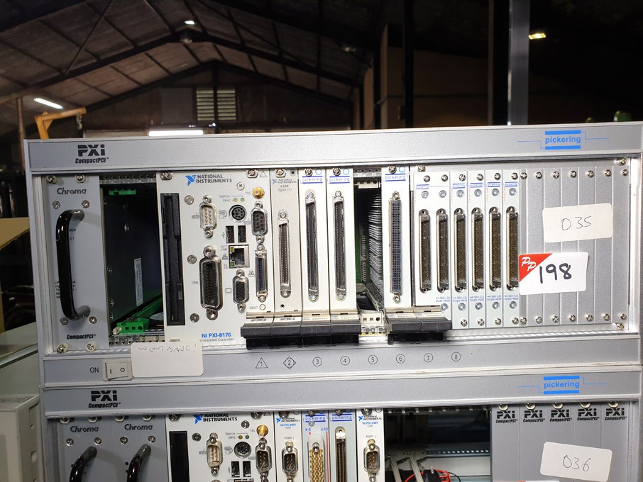 Pickering PXI mainframe with NI PXI 8176 controlle...