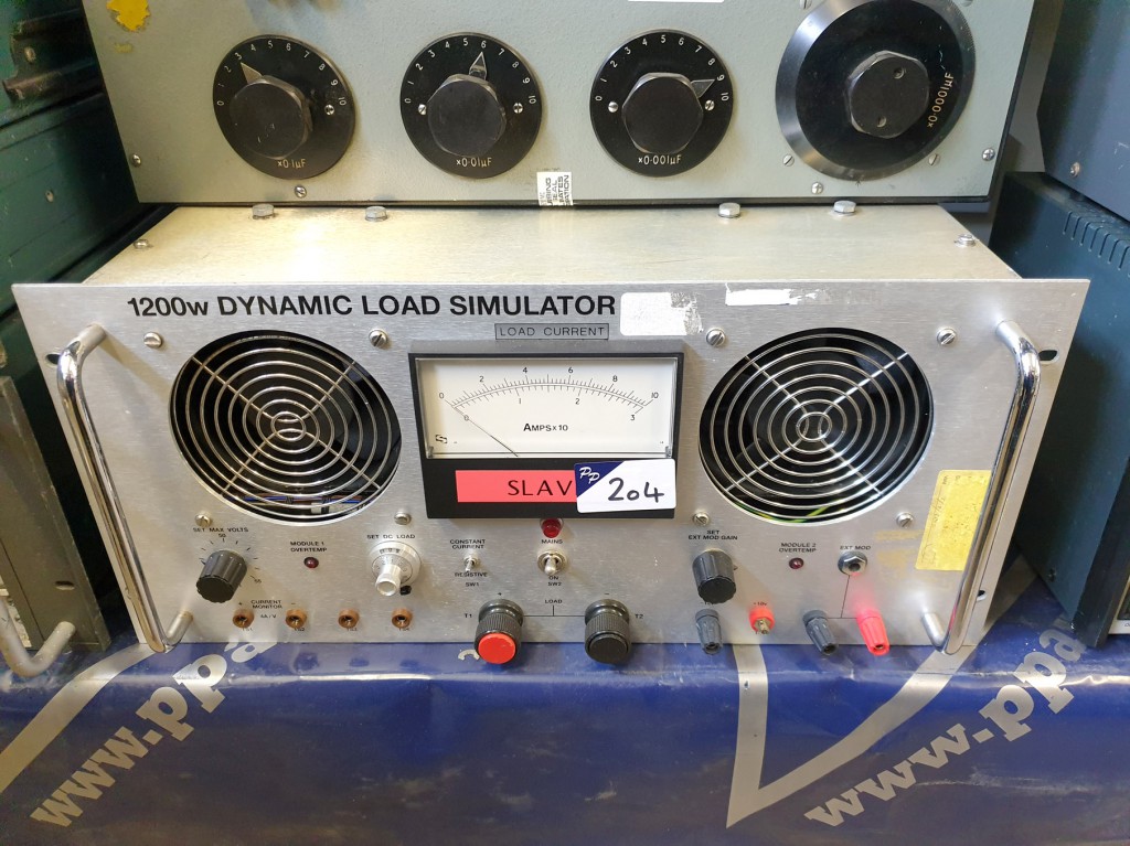 Dynamic 1200W electronic dummy load simulator