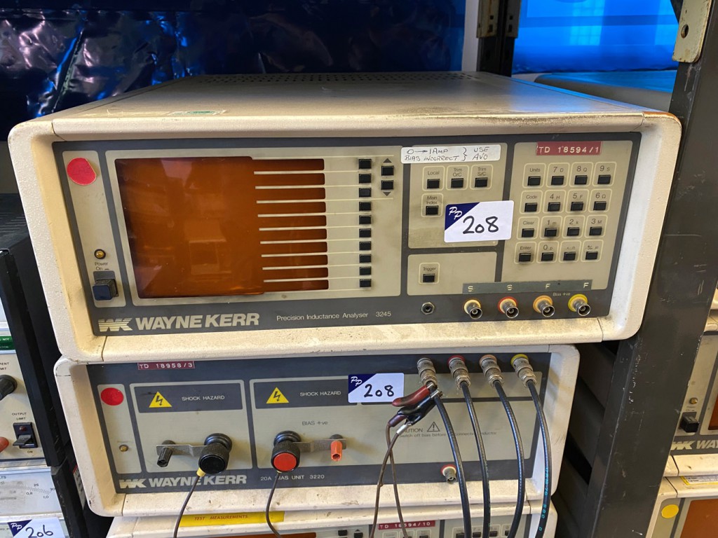 Wayne Kerr 3245 precision inductance analyser with...