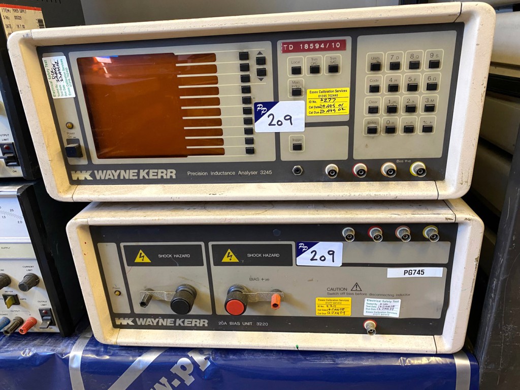 Wayne Kerr 3245 precision inductance analyser with...