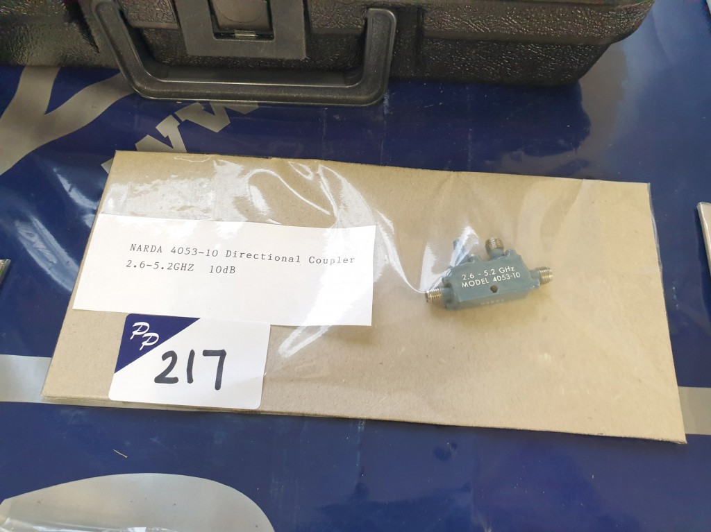 Narda 4053-10 directional coupler, 2.6-5.2GHz, 10d...