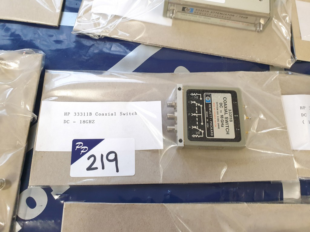 HP / Agilent 33311B coaxial switch, DC-18GHz