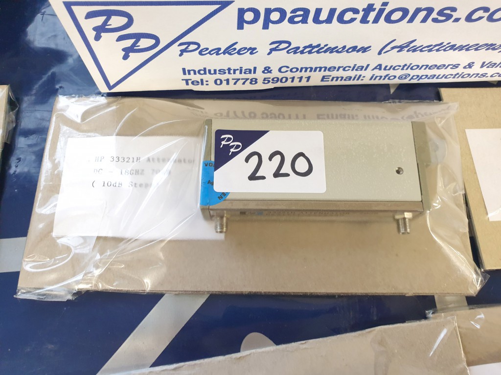 HP / Agilent 33321H attenuator, DC-18GHz, 70dB (10...