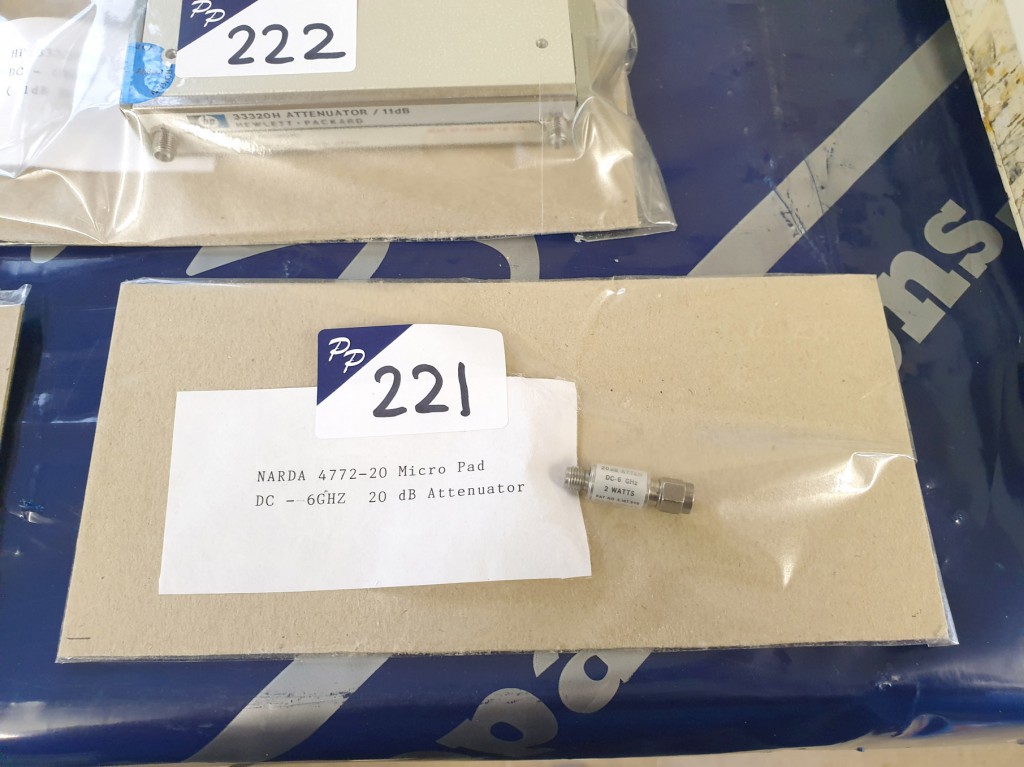Narda 4772-20 micropad attenuator, DC-6GHz, 20dB