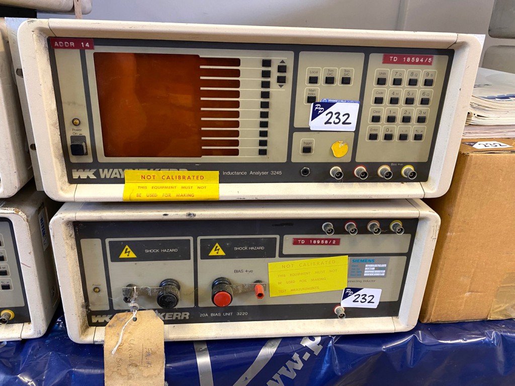 Wayne Kerr 3245 precision inductance analyser with...