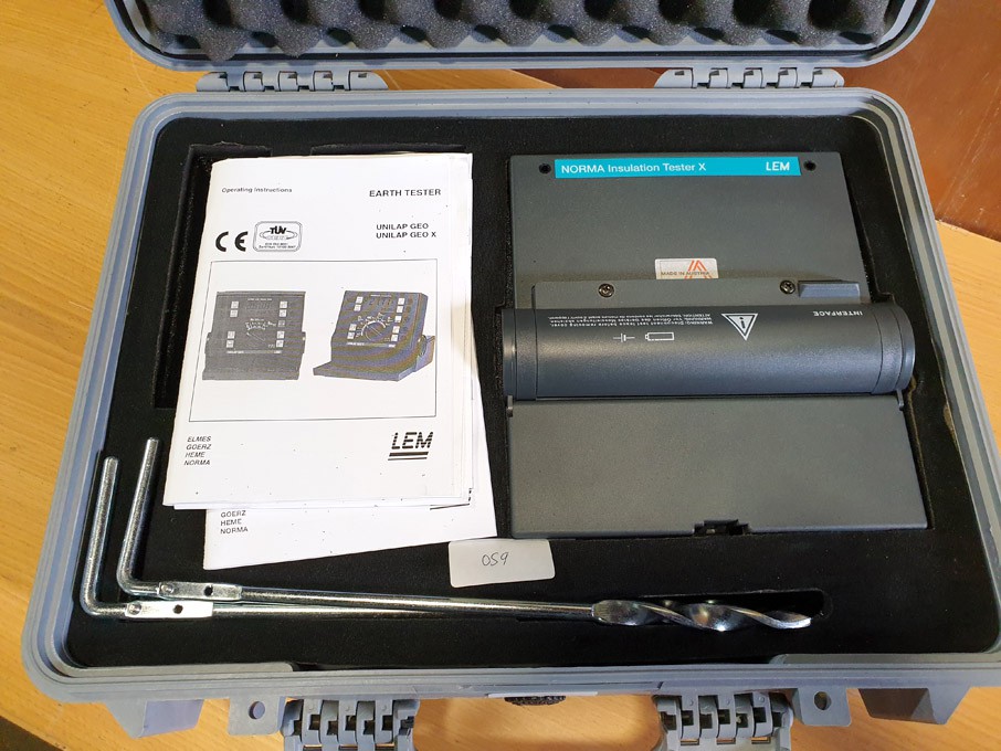 Lem Norma GEOX insulation / earth tester with clam...