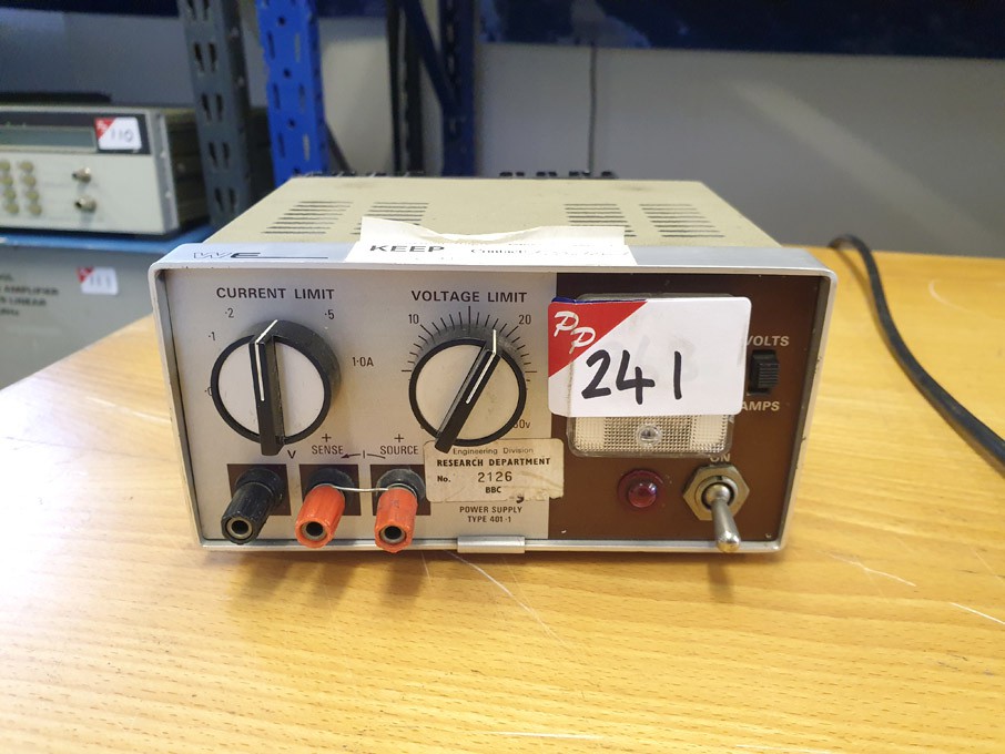 WE 401 power supply - lot located at: PP Saleroom,...
