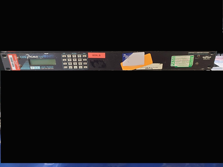 CSS CDQ Prima 110 stereo bi-directional codec - lo...