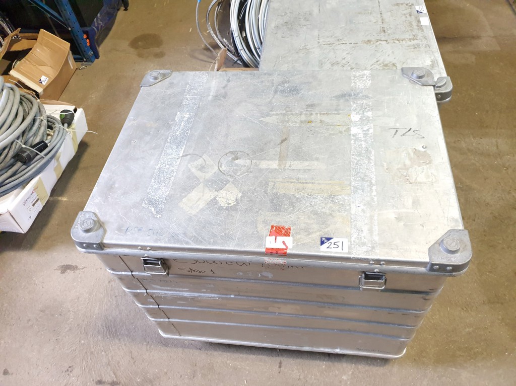 Zarges aluminium transit / flight case approx., 72...