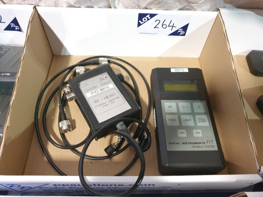 Racal Instruments FIT mobile tester with RF head