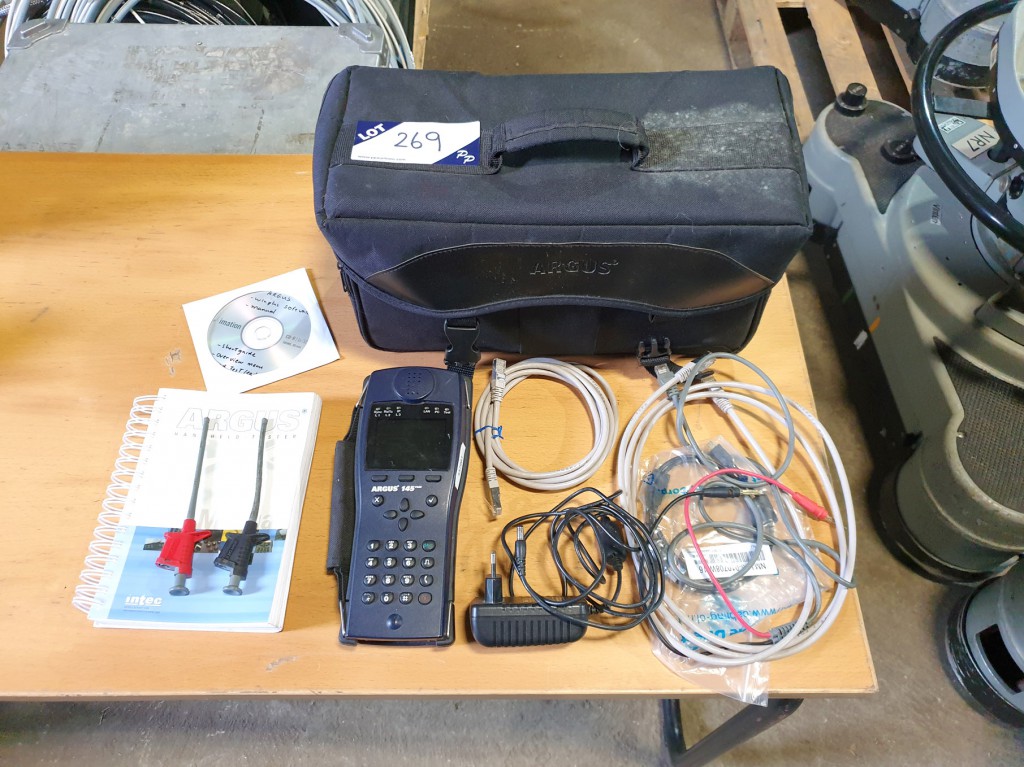 Intec Argus 145 plus hand held tester in carry cas...