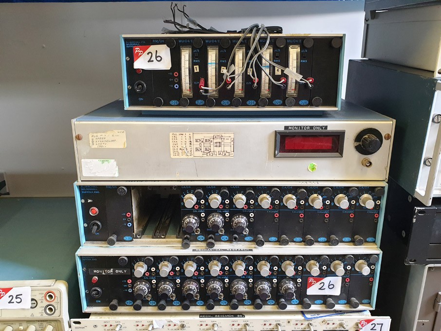3x D. J. Birchall chassis inc: various modules etc...