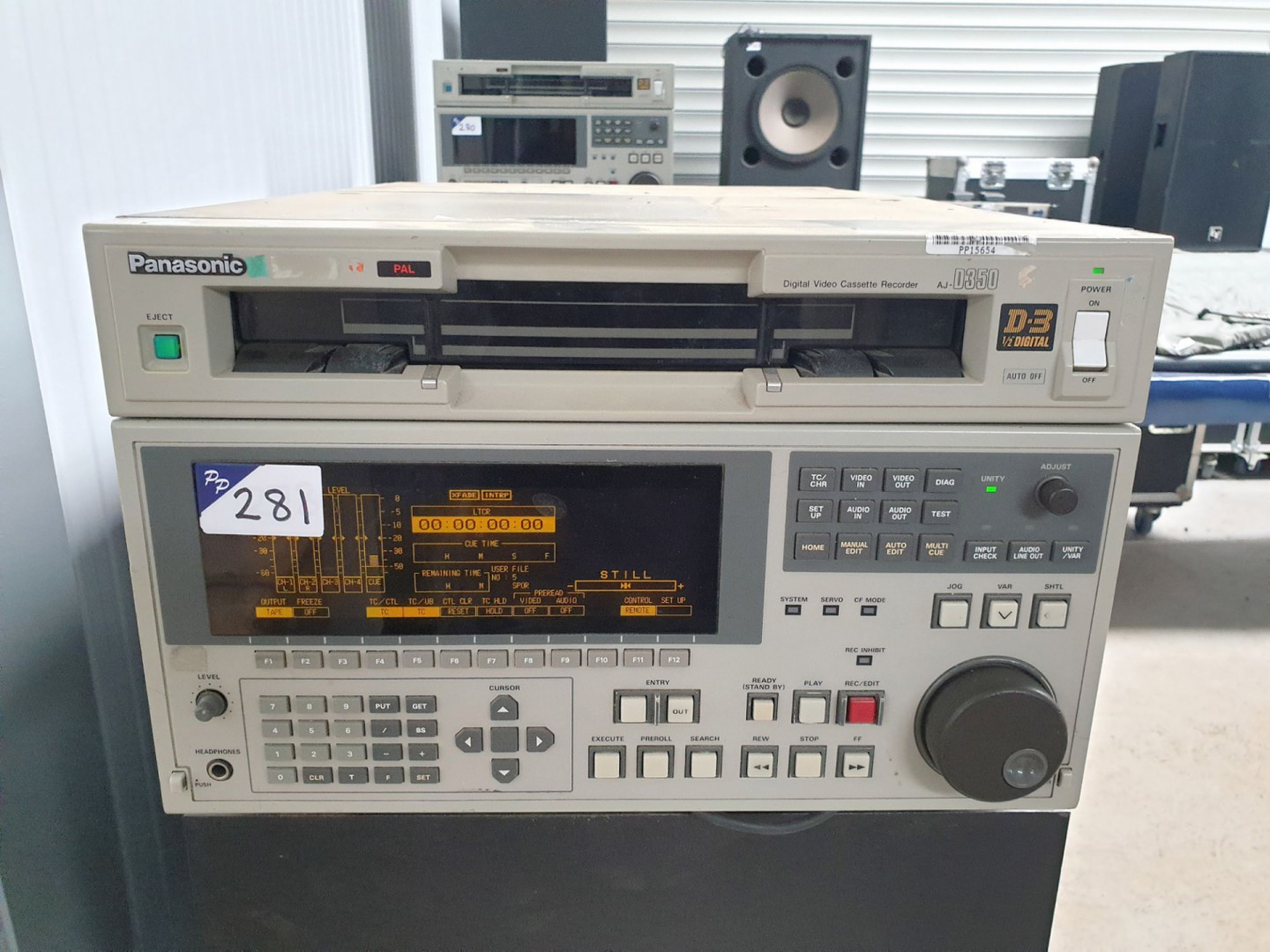 Panasonic AJ-D350 digital video cassette recorder