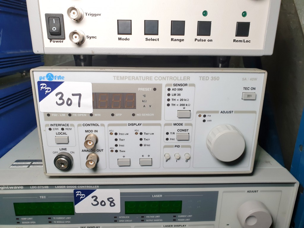 Profile TED350 T2P temperature controller