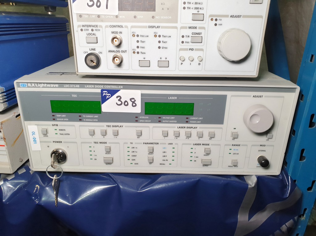 ILX Lightwave LDC-3714B laser diode controller