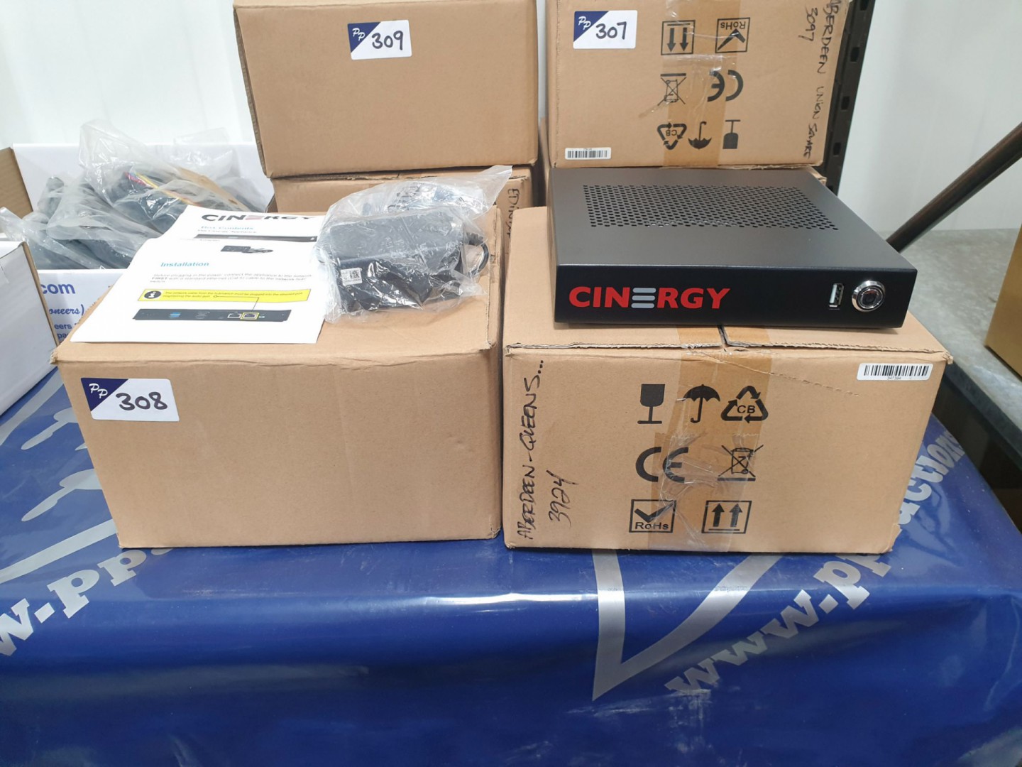 2x Cinergy J1900AEL2 power adaptors (boxed & unuse...