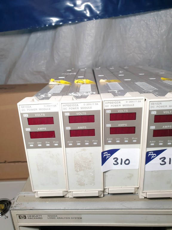 3x HP 66102A DC power modules