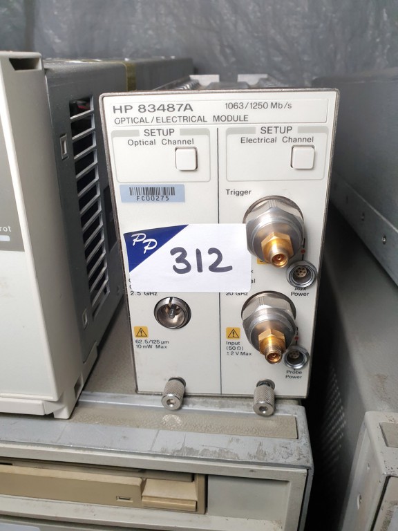 HP 83487A optical / electrical module