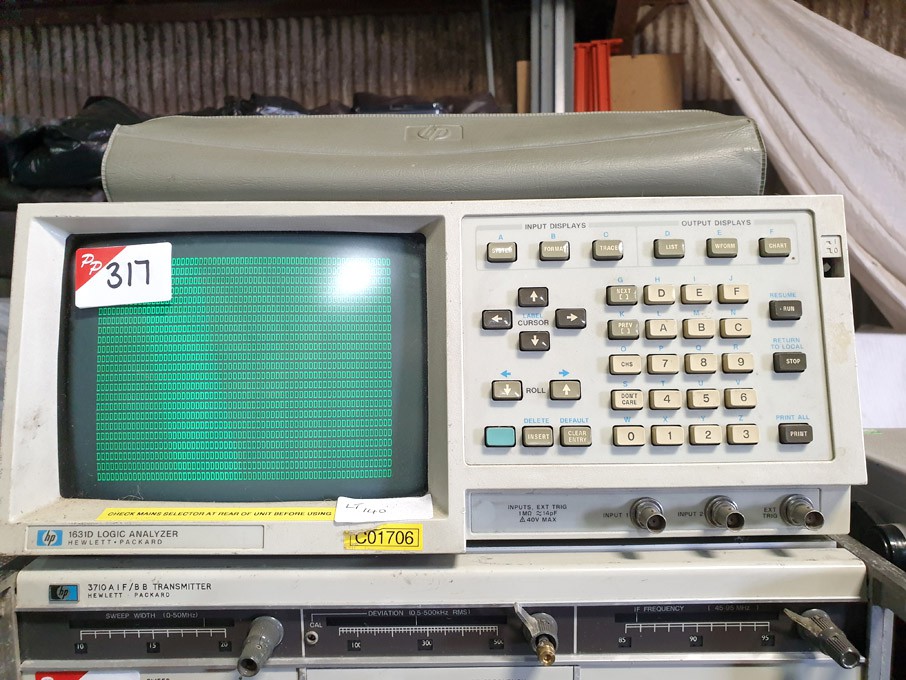 HP 1631D logic analyser - lot located at: PP Saler...