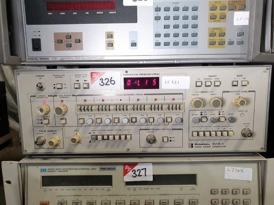 Shibasoku SV11A/2 video sweep generator - lot loca...